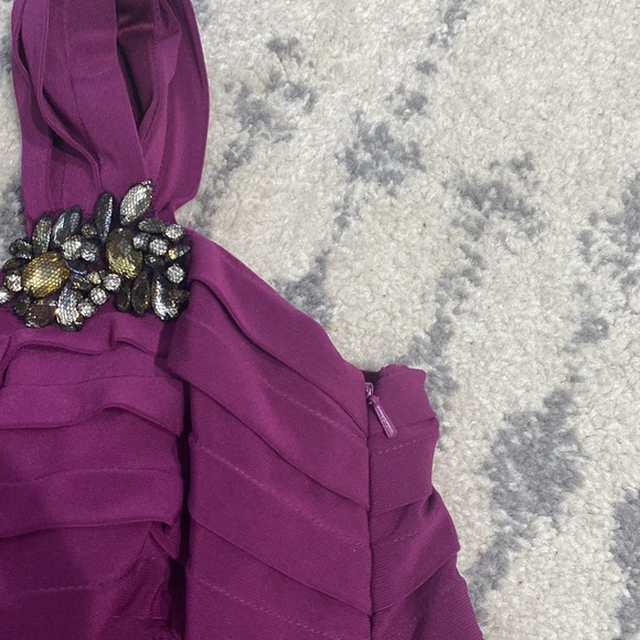 Purple Xscape Dress - Picture 5 of 7